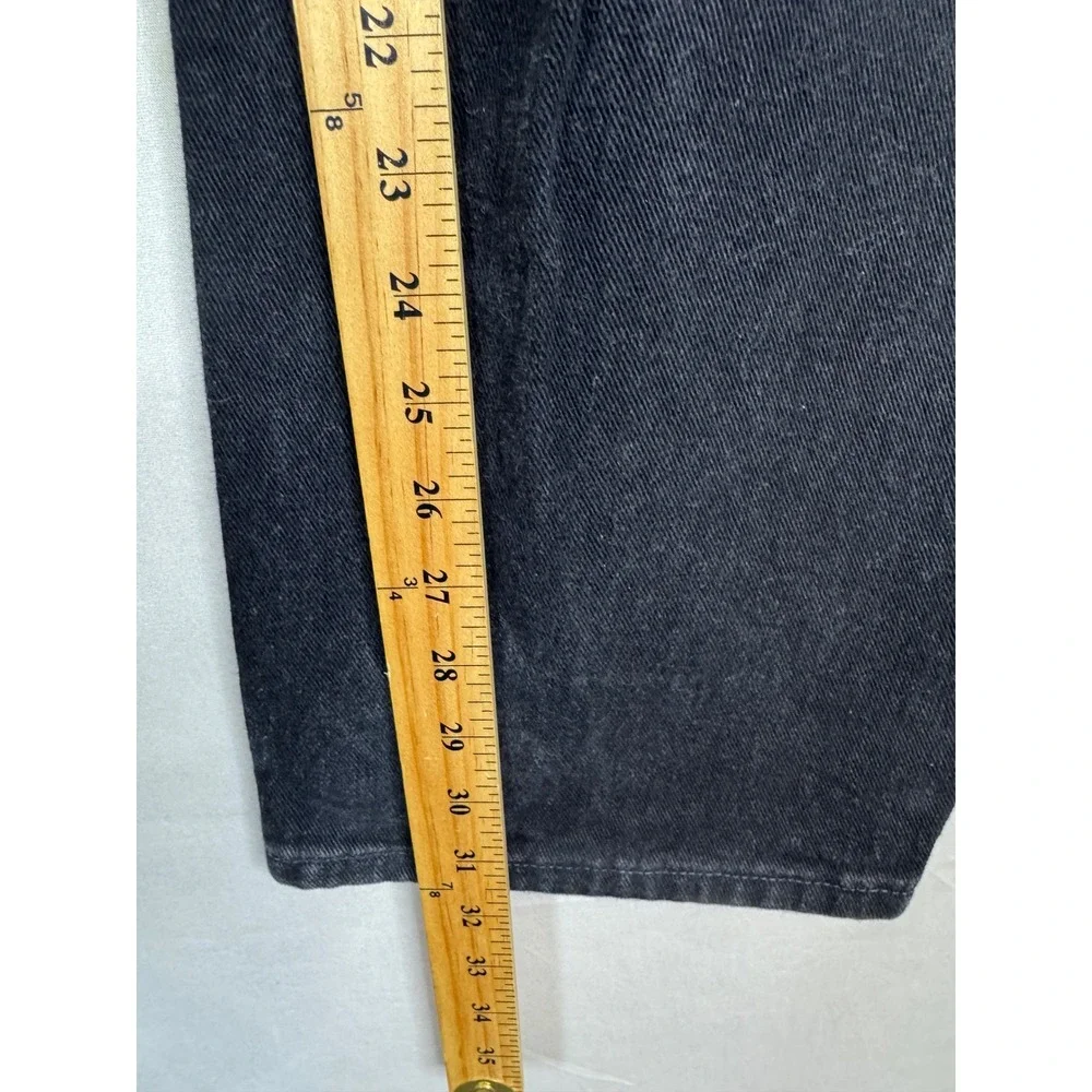 Vintage Levis 90s 506‎ Jeans Mens 38x32 Black Orange Tab Straight Denim Canada